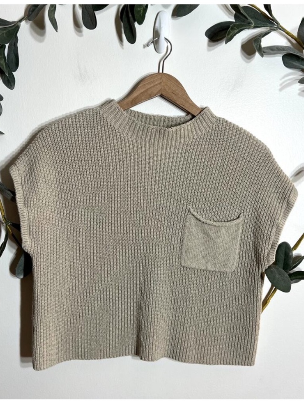Free People Beach Short Sleeve Sweater